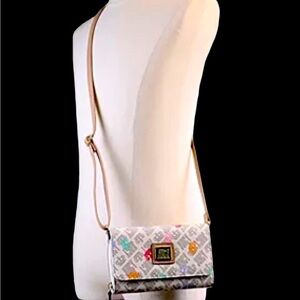 Juicy By Juicy Couture Wordy Multi-Colored Crossbody Wallet